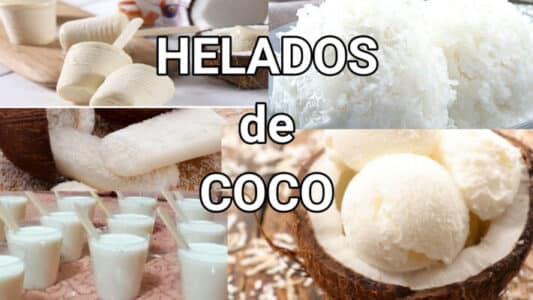 helados de coco
