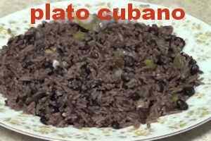 congri plato cubano