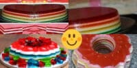 gelatina de colores para fiestas