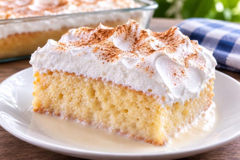 Torta tres leches venezolana fácil y esponjosa